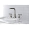 Kingston Brass FSC8958CML Manhattan Widespread Bathroom Faucet W/ Brass Pop-Up, Nickel FSC8958CML - alternate 3